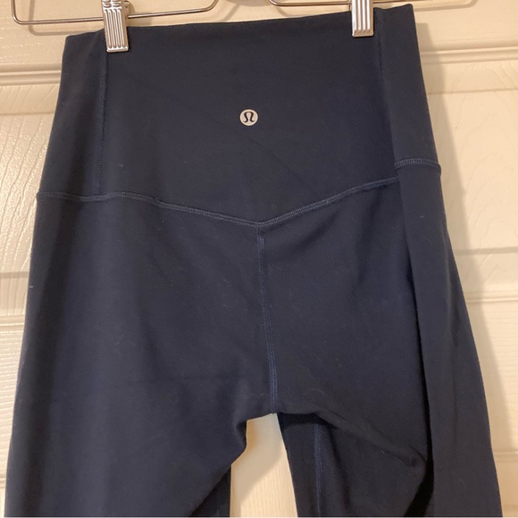 Unlimit High Rise Tight 25” in True Navy - Picture 2 of 4
